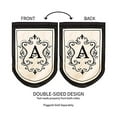 thumbnail image 4 of Garden Size Applique Flag, Monogram "A", 12.5x18 Inches, 4 of 6