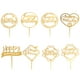 thumbnail image 1 of 8pcs Pastel de cumpleaños Props Pasteles decorativos Toppers Adornos de hornear (estilo mixto), 1 of 5