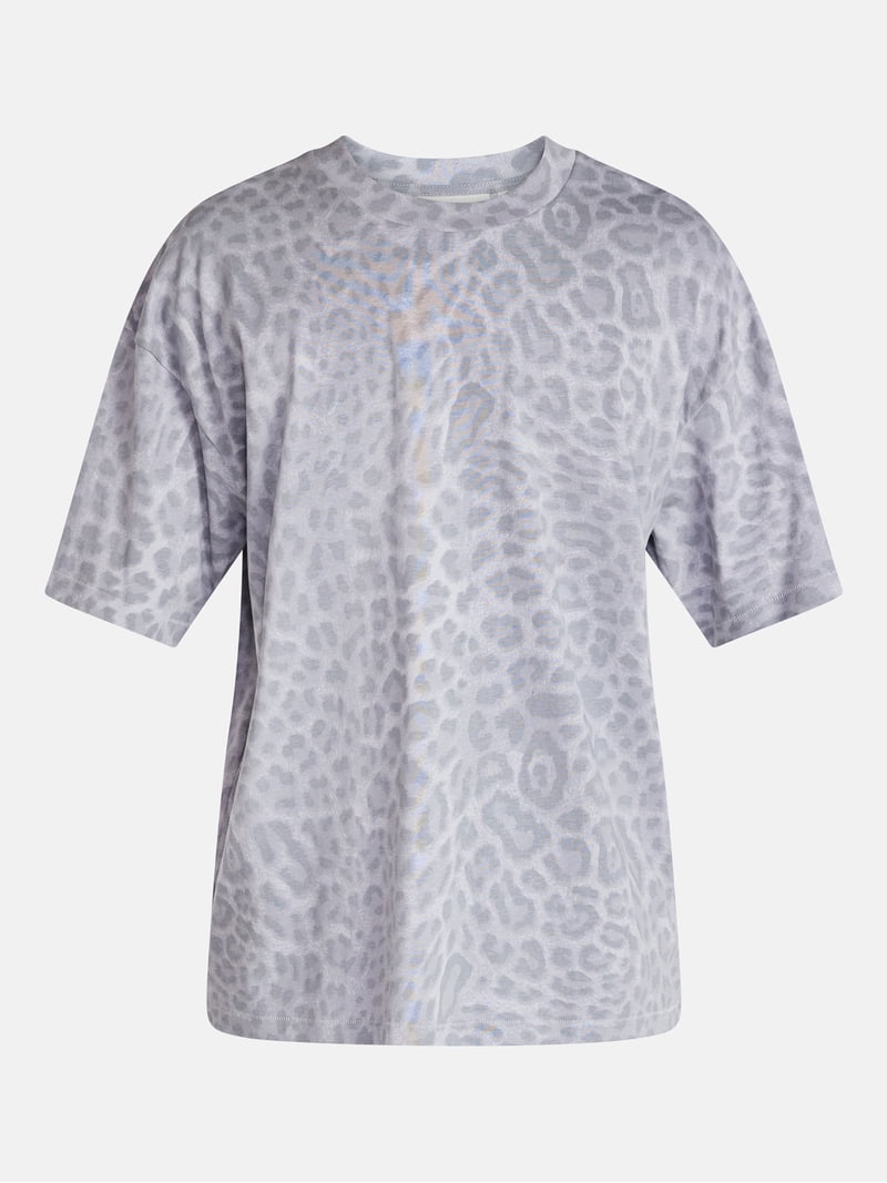 No Boundaries Men's Oversized Boxy Tee with Short Sleeves, XS-4XLT