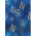 thumbnail image 1 of Ahgly Company Machine Washable Indoor Rectangle Transitional Blueberry Blue Area Rugs, 4' x 6', 1 of 7