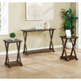 thumbnail image 5 of eHemco X-Farmhouse End Table Side Table with Storage Shelf, Coffee, 5 of 5