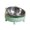 Light Green, variant on Slanted Bowl for Small Dogs and Cats Tilted Stainless Steel Feeding Bowl with Plastics Stand Cute Detachable Pet Feeder