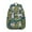 Blue-green-2, variant on Tropical Flamingo Print Backpack - Waterproof College Bookbag with Sunglass Holder, Padded Laptop Compartment for High School Students