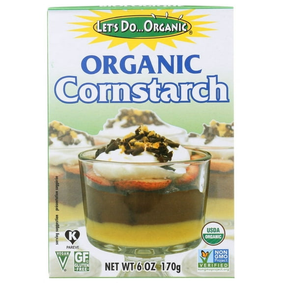 (6 Pack) Let'S Do…, Organic Cornstarch, 6 Oz.