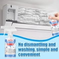 thumbnail image 1 of Líquido De Lavado Limpiador de aire acondicionado de 60 ml, desodorante de limpieza en aerosol de espuma para oficina en casa Sywqhk Libre de BPA, 1 of 7