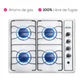 thumbnail image 4 of Parrilla Gas Empotrar 4Q Cub. Inox.4RIV-XBB, 4 of 7