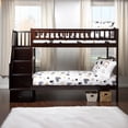 thumbnail image 2 of Atlantic Furniture Westbrook Lit Superposé, Simple/Simple, Espresso, 2 of 8