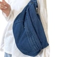 thumbnail image 1 of Riñonera Fernando para mujer bolso de hombro viajar senderismo acampar Azul profundo, 1 of 8