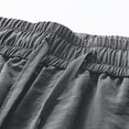 thumbnail image 6 of EOYWHK Mens Cargo Shorts Quick Dry with Pockets Elastic Waist Cargo Shorts for Men Relaxed Fit Soft Lightweight Breathable for Basketball Gray, Size XL, 6 of 9