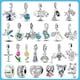 thumbnail image 2 of Hot New 925 Silver Glow-in-the-dark Firefly Dangle Charm Pendant fit Original Pandora Bracelet Charms Jewelry Dengxun unisex, 2 of 2