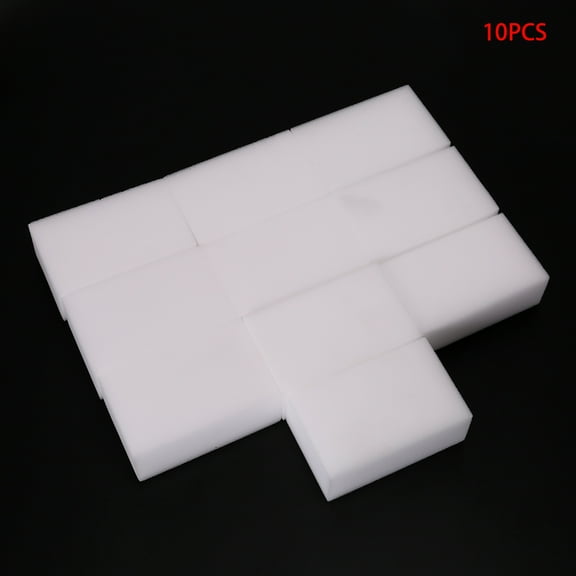 Yammee 10 Pieces Melamine Sponge Magic Sponge Eraser Melamine Sponge Cleaner for Home