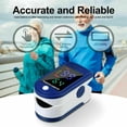 thumbnail image 3 of Max Life Fingertip Pulse Oximeter – SpO2 and Heart Rate Monitor for Blood Oxygen Saturation and Real-Time Readings, 3 of 9