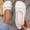 B_ White, variant on KIJBLAE Women's Closed Toe Lace Mesh Ballet Flats, Solid Soft Sole Slip On Daily Casual Flat Shoes White 36