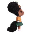 thumbnail image 2 of Florida A&M University Unicorn Doll with Afro Puffs - 14 inch, 2 of 3