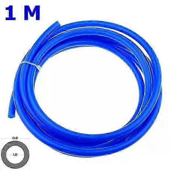 Tubo neumático de 10 mm, 8 mm, 6 mm, 4 mm, 12 mm, manguera de agua, transparente, azul, rojo, negro, PU, tubo de compresor de gas, manguera de 8x5 mm, 6x4 mm