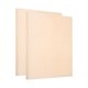 thumbnail image 1 of Uxcell 6 x 6 Inch Wood Panel Board, Unfinished Wood Canvas Square Wooden Deep Cradle Board for Painting Pouring 2 Pack, 1 of 6