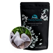 Decaffeinated Oolong Tea Bags, Great For Caffeine Free Hot Brew, Iced Or Kombucha Tea | Organic Decaf Oolong Tea Triangles | 20 Tea Bag Sachets Makes 40 Cups Of Tea