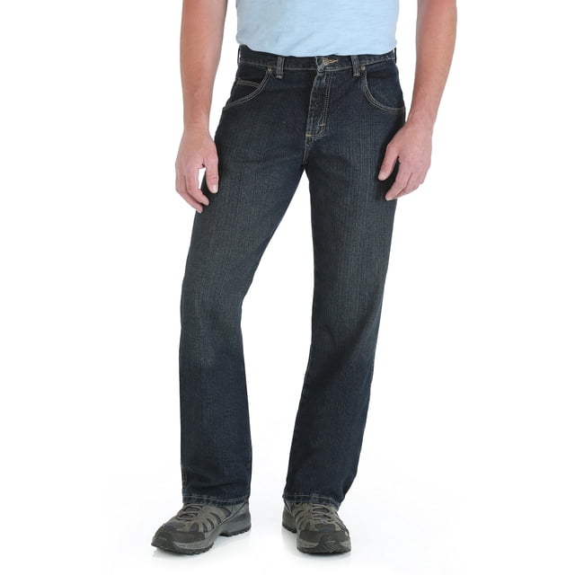 Jean Wrangler para hombre, extra grande y resistente, corte recto y holgado