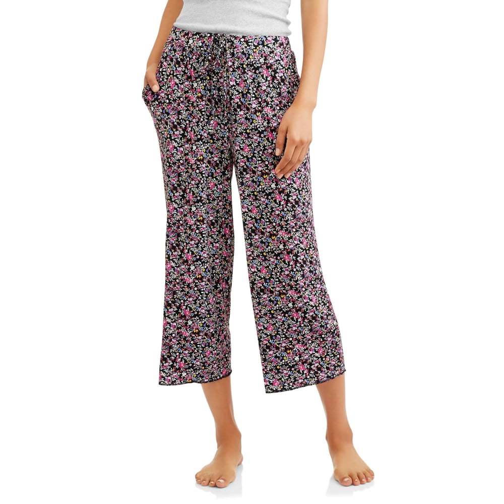 Secret Treasures Women's and Women's Plus Knit Capri Sleep Pant