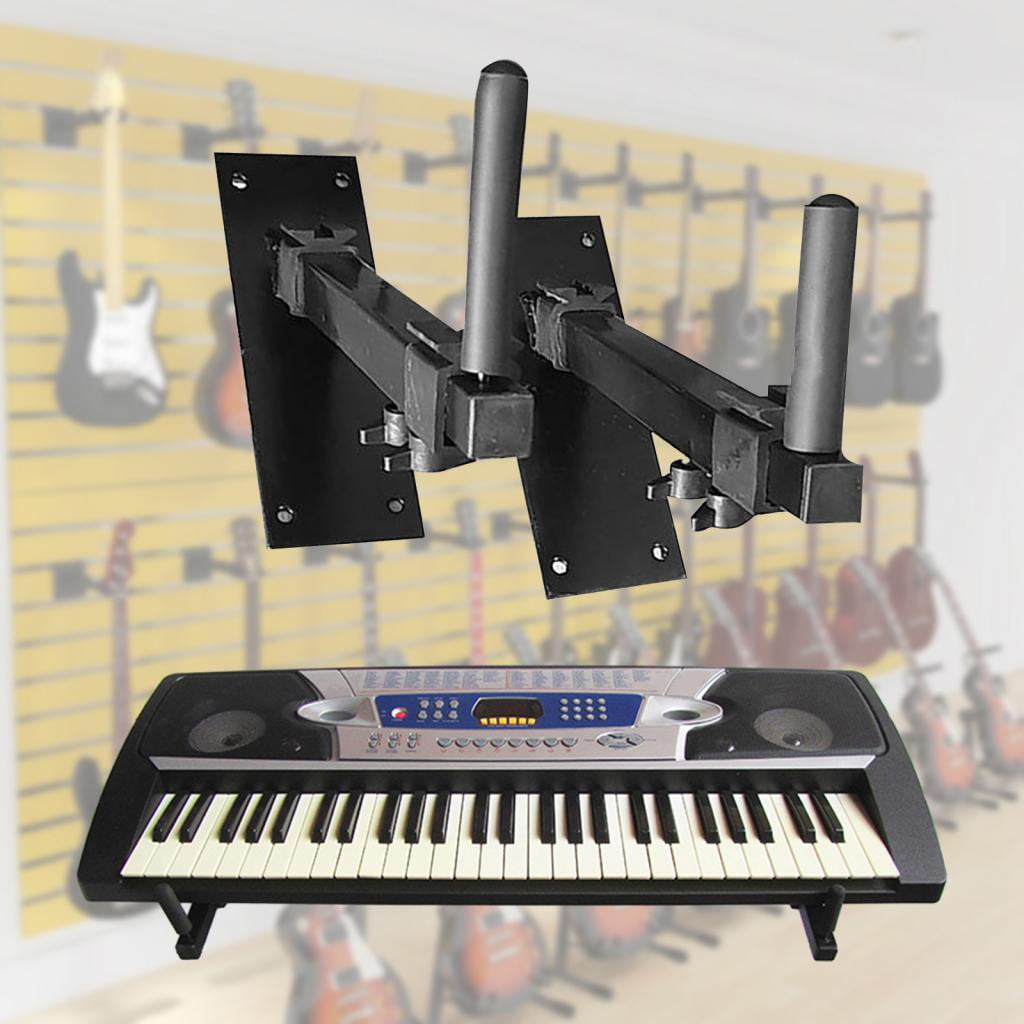 LeeQinersw 2 Pieces Wall Hook Holder, Stand Guitar Hanger Display Stand Portable Adjustable For Wall