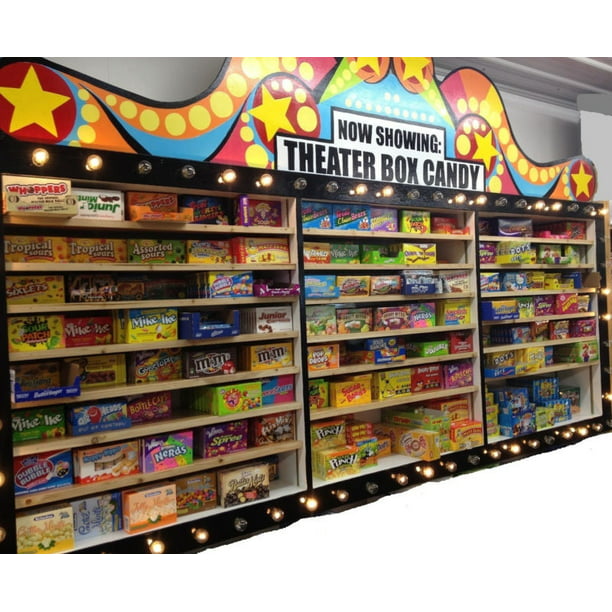 One Box Of Movie Theater Candy Assorted Flavors M Z Walmart Com Walmart Com