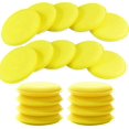 thumbnail image 1 of Car Wax Applicator Pads, Sponge Car Polishing Pad, Soft Foam Applicator Cleaning Pads For Cleaning Car Vehicle Window Glass, Yellow (18 Pcs), 1 of 4