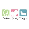 thumbnail image 2 of CafePress - Peace, Love, Corgis Throw Blanket - Soft Fleece Throw Blanket, 50"x60" Stadium Blanket, 2 of 2