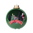 thumbnail image 2 of Abbracc Christmas Scene LED Houses Battery Operate Light Ornaments Lighthouse Statue for green, 2 of 9