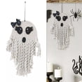 thumbnail image 3 of Decoraciones de Halloween Decoración de fantasmas Adornos para colgar en la pared Adornos para el hogar Fiesta al aire libre interior Arte bohemio aterrador lindo para cuarto de baño, 3 of 5