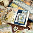 thumbnail image 3 of 222 Pcs Scrapbooking Kit With Tape Stickers Notebook Tags Tweezers Journaling Gift Box Decor Materials, 3 of 7