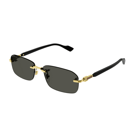 Sunglasses Gucci GG 1221 S- 001 Gold / Grey Black
