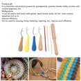 thumbnail image 2 of Curved Crochet Hooks Kit, Crochet Tools, Crochet Needles, for Rug Making, DIY, Sock Repair, 2 of 2