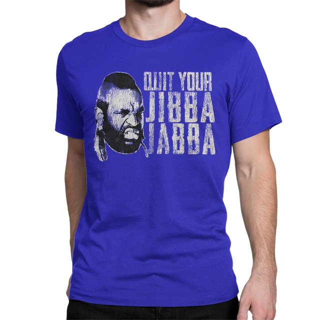 Camisetas divertidas de Quit Your Jibba J Dks Worn A-Team para hombres y mujeres, camisetas de algodón con cuello redondo, camisetas de manga corta, ropa clásica