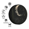 thumbnail image 4 of Naloa Abstract Starry Sky Moon PVC Leather Spare Tire Wheel Cover for Car Truck SUV Camper Trailer Universal Fit many size17 inch, 4 of 6