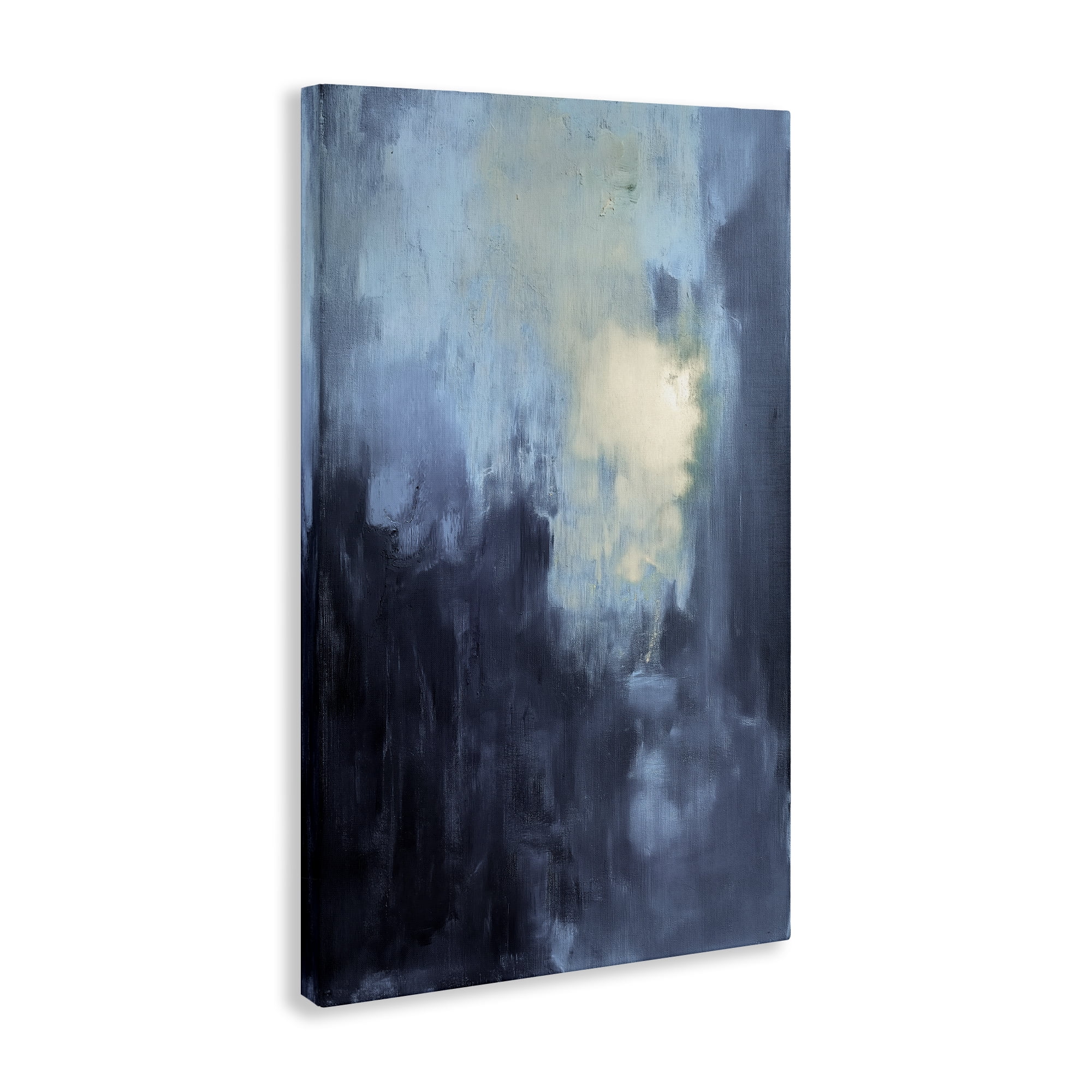Stupell Industries Modern Masculine Abstract Abstract Painting Wrapped Canvas Art Print Wall Art, 20 x 30