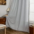 thumbnail image 2 of Nvzi Pretty Curtains 140*175CM - 1 slice grey Rod-Pocket Curtains, Polyester Window Drapes for Privacy & Light Filtering, Curtains & for Living Room Bedroom Decor, 2 of 4