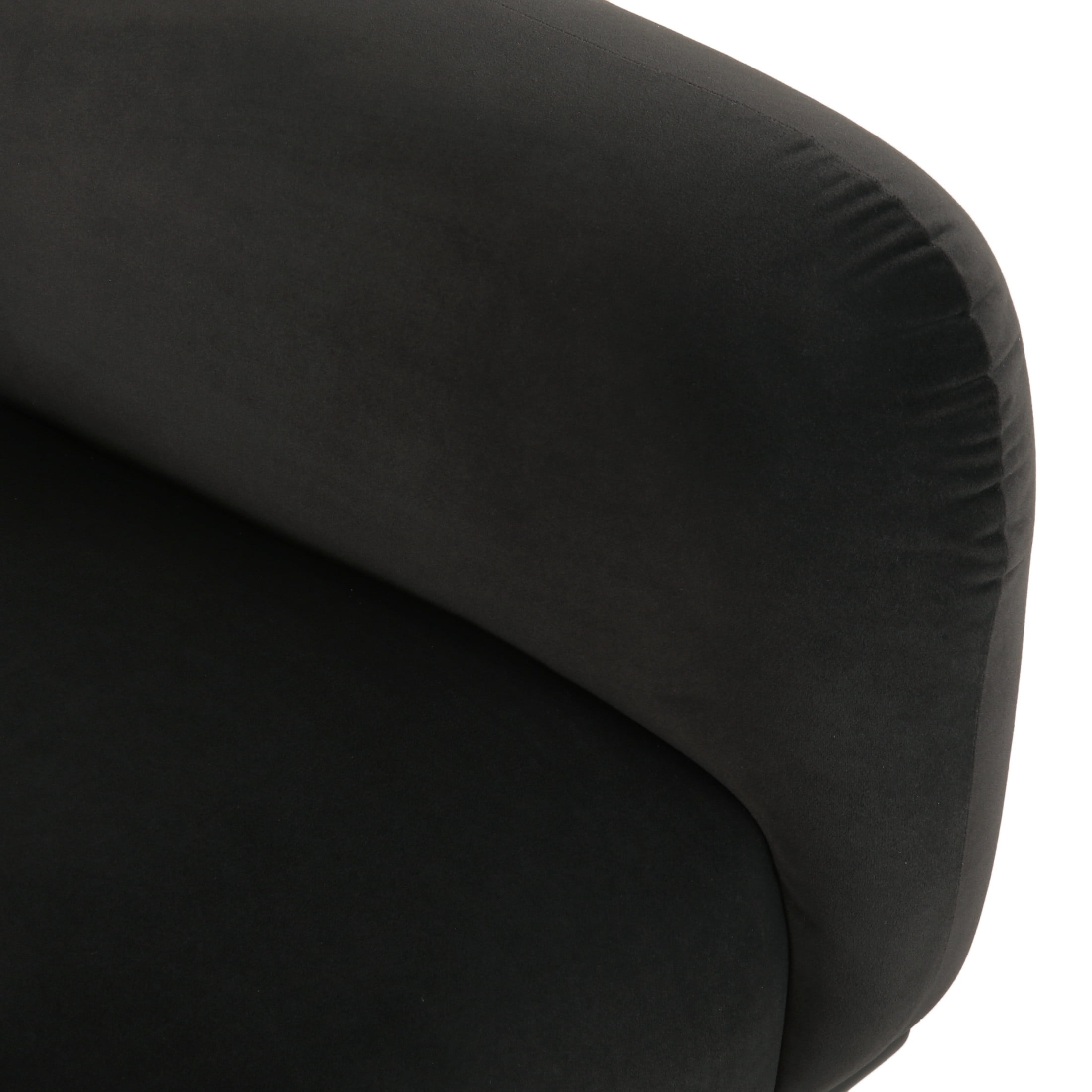 Christopher Knight Home 50" Modern Fabric Loveseat Sofa for Living Room or Office, Dark Gray