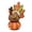 Orange, variant on Thanksgiving Pumpkin Turkey Tabletop Ornaments Decorations,Thanksgiving Resin Turkey Figurine Statue Decorative for Fireplace Mantle Shelf Kitchen Living Room Office Home Decor,for Family Holiday Gift