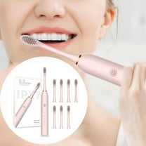 Byujiro Electric Toothbrush for Adults, Toothbrush with 8 Brush Heads, Smart 6-speed Timer Toothbrush IPX7 -Newly Upgraded Toothbrush, Longe