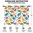 thumbnail image 2 of Blackout Kids Curtains,Cute Dinosaur Pattern Childrens Insulated Curtains Set Of 2,Bedroom Essentials,Toddler Room Decor 42x63in(106x160cm), 2 of 4