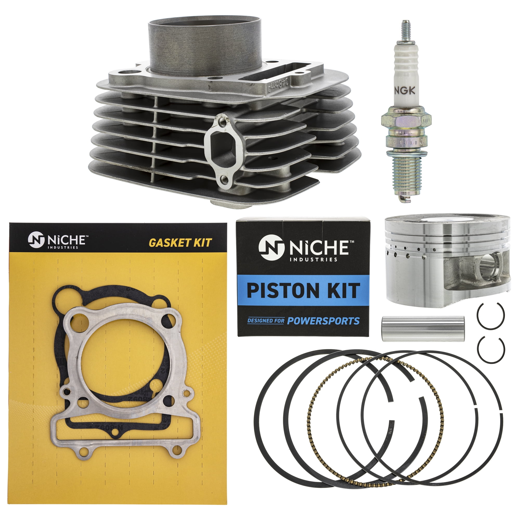 Cylinder Piston Gasket Top End Kit 83MM BORE For Yamaha Warrior 350 1987-2004