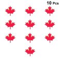 thumbnail image 2 of 10pcs Maple Leaf Brooch Maple Leaf Badge Metal Badge Brooch Creative Pattern Brooch, 2 of 9