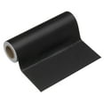 thumbnail image 1 of Borde de Papel Tapiz de Grano de Madera Uxcell 6" x 16.4ft Etiqueta de Marco Texturizada, Negro Mate, 1 of 7