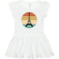 thumbnail image 3 of Inktastic Paris Eiffel Tower Retro Sunset Girls Baby Dress, 3 of 5