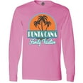 thumbnail image 3 of Inktastic Punta Cana Family Vacation Matching Long Sleeve T-Shirt, 3 of 5
