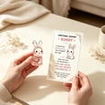 thumbnail image 7 of Linnome Adorable Pocket Hug 2D Acrylic Cute Animal Keepsake with Card - Sweet Mini Encouragement Thinking of You Gift - Tiny Pocket Charm Mental Health Support Gift for Friends Family, 7 of 7