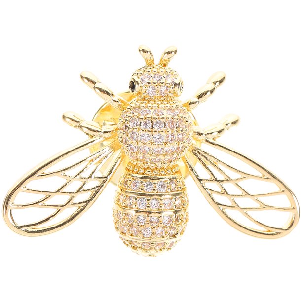 Broche de abeja, pin de solapa vintage, pin de insignia de banquete, pin de mochila, pin de ropa