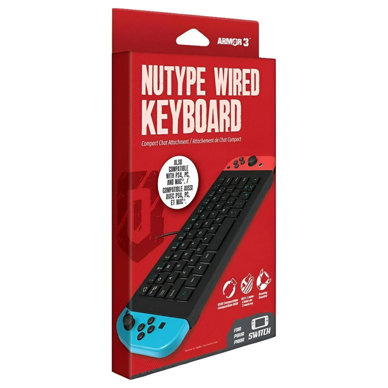 (未使用･未開封品)NuType ニュータイプ 有線キーボード Switch/PS4/PC対応 ARMOR3 ※Joy-conは別売りとなります Amazon.co.jp: 【ARMOR3】NuType ニュータイプ 有線キーボード
