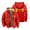 Red, variant on Dispatch Mecha Man Logo Zipper Jacket Unisex Long Sleeve Thickened Winter Parka Streetwear Coat