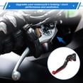 thumbnail image 3 of Palancas de freno y embrague cortas y largas para Yamaha YZF R1 2002-2003, palanca de freno ajustable en 6 posiciones, aleación de aluminio, mango negro con extremo rojo, 3 of 6
